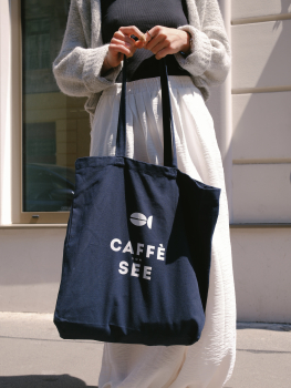 Caffè vom See Stofftasche